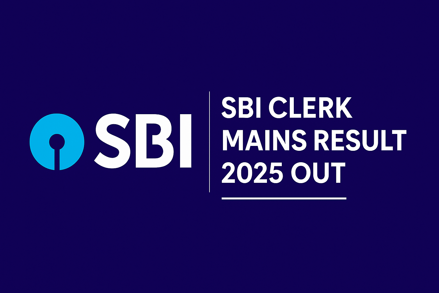 SBI Clerk Mains Result