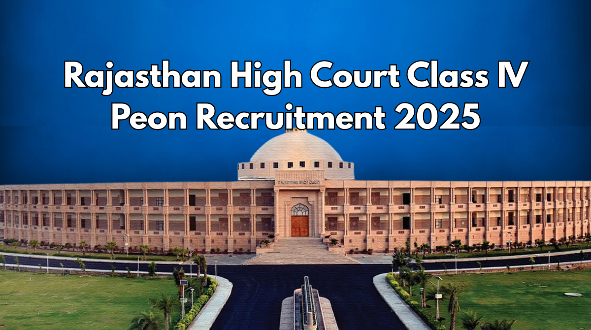 Rajasthan High Court Class IV Peon Recruitment